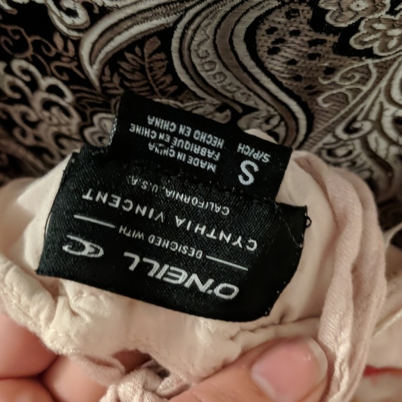 ✨50% OFF✨ O'Neill pink floral draped midi dress - Picture 6 of 7